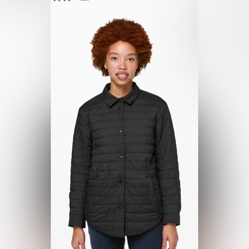 Lululemon Switch Please Shacket Black Jacket
